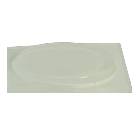 Midwest Fastener 3/4" Clear AdhesiveVinyl Circle Pad 10PK 32263